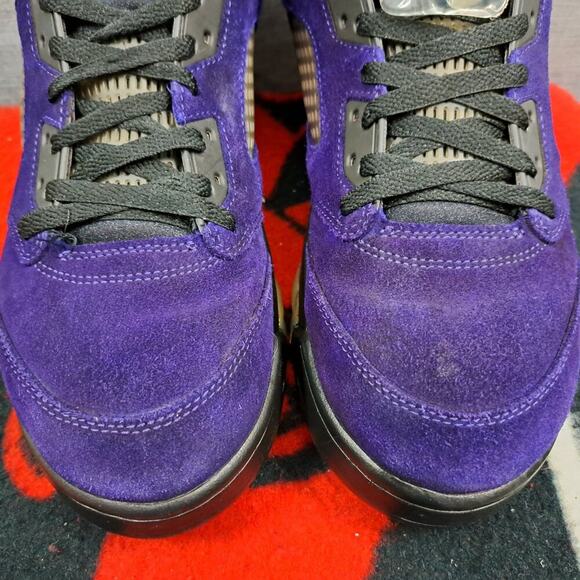 %Size 11.5 Nike Air Jordan 5 ‘Alternate Grape’ Men AJ8 main image 14